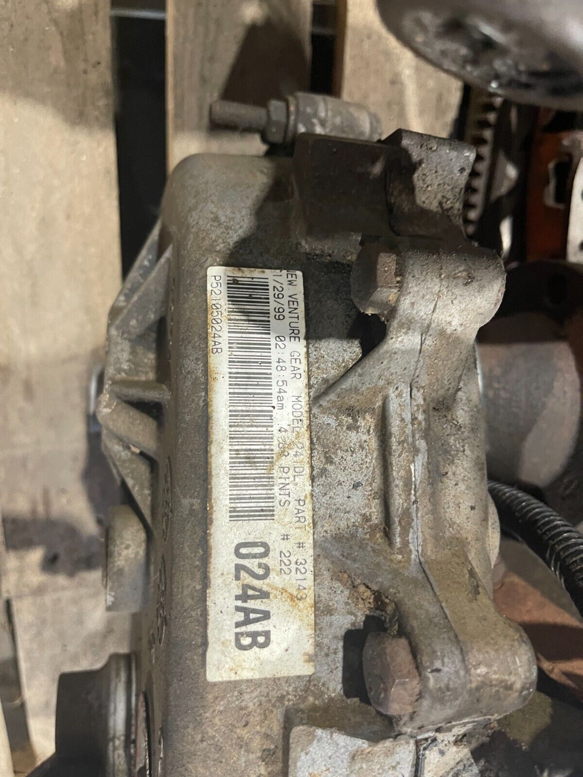 1998-2002 Dodge Ram 3500 5.9L Cummins 24 manual transmission conversion  av51825 - Fresh Stock Dated February 2026