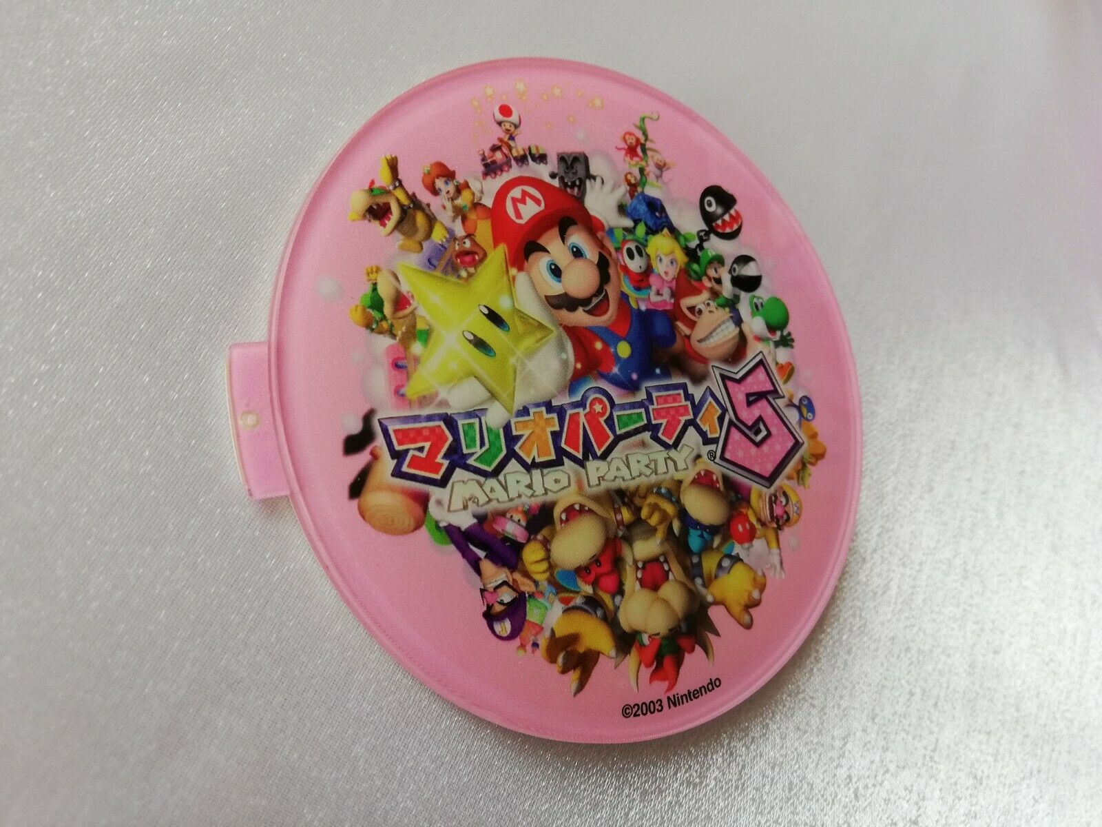Nintendo GameCube Mario Party 5 Faceplate Logo Jewel Japan US Seller - Fresh Stock Dated December 2025