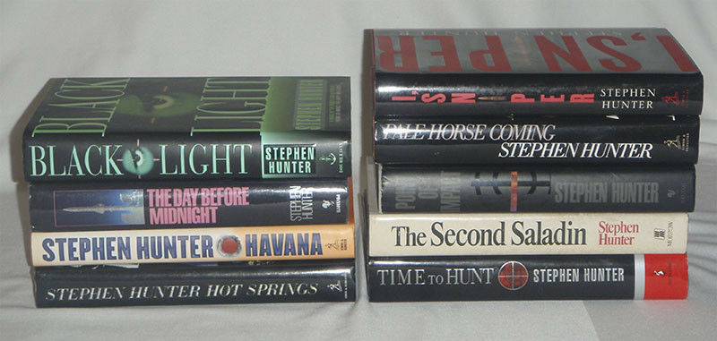 pick one - Stephen Hunter - hardcover books - HC DJ firewood - Fresh Stock Dated December 2025