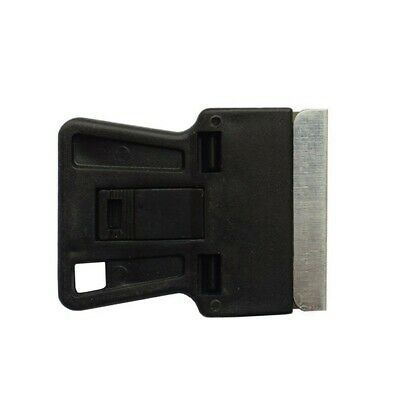 Mini Razor Scraper With 10pcs Spare Carbon Metal Blades Glue Removing Tool Kit - Fresh Stock Dated February 2026