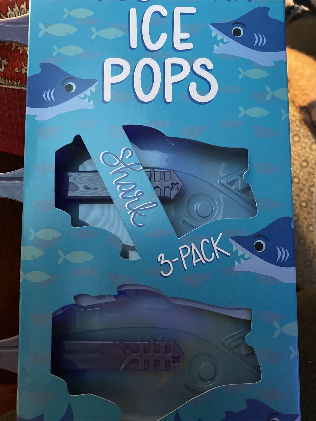 Make Your Own Ice Pops Sharks 3-Pack New - Fresh Stock Dated February 2026