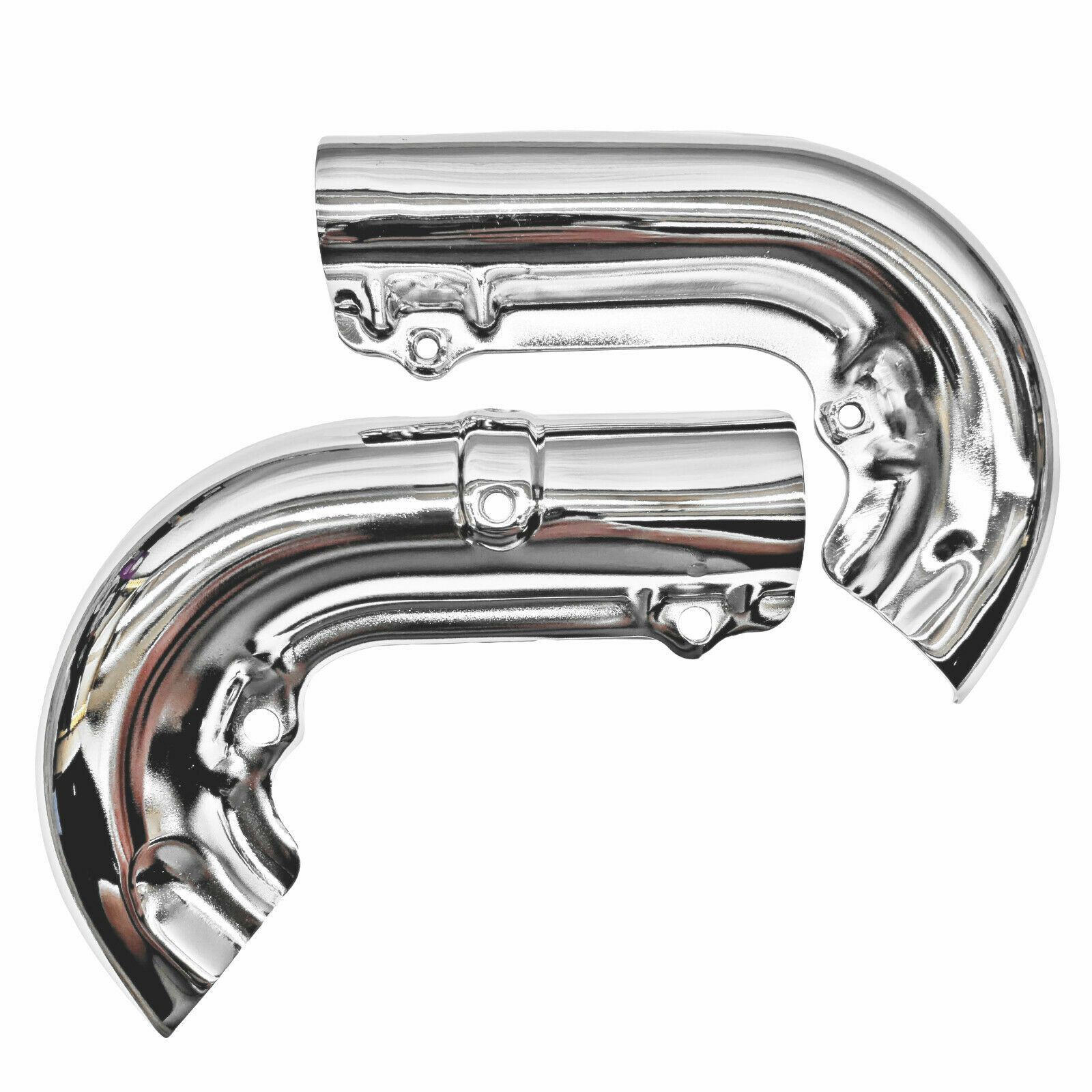 Honda CT90 Trail 90 Front Header Exhaust Heat Shield 1970-1979 Muffler Pipe 1978 - Fresh Stock Dated February 2026