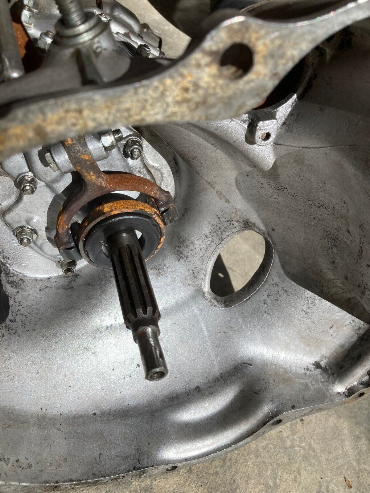 MG Midget AH Sprite ribcase transmission with close ratio straight cut gears 22 - Fresh Stock Dated February 2026