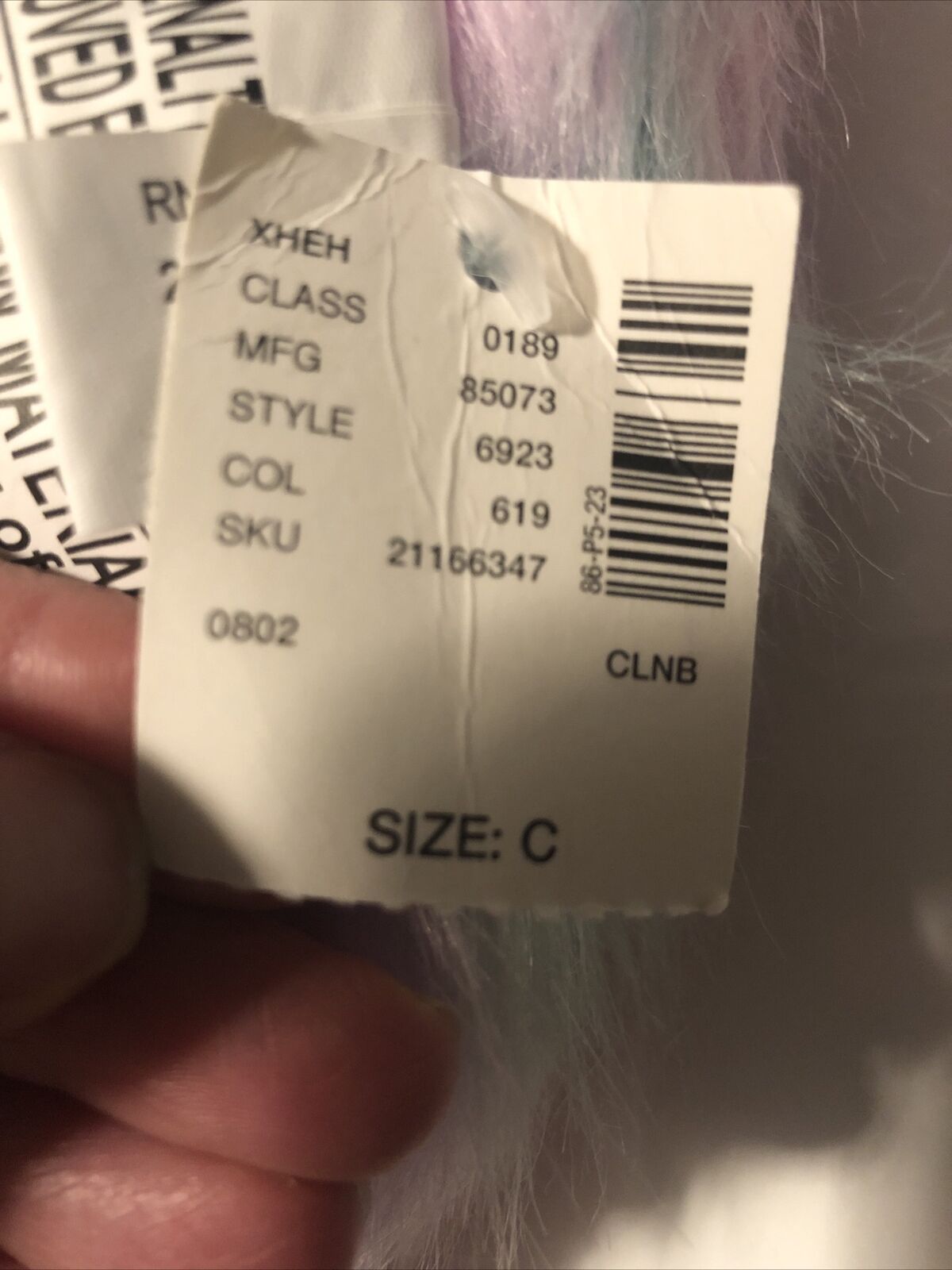 Justice Sequin Flip “C” Pillow Used With Tags - Fresh Stock Dated February 2026