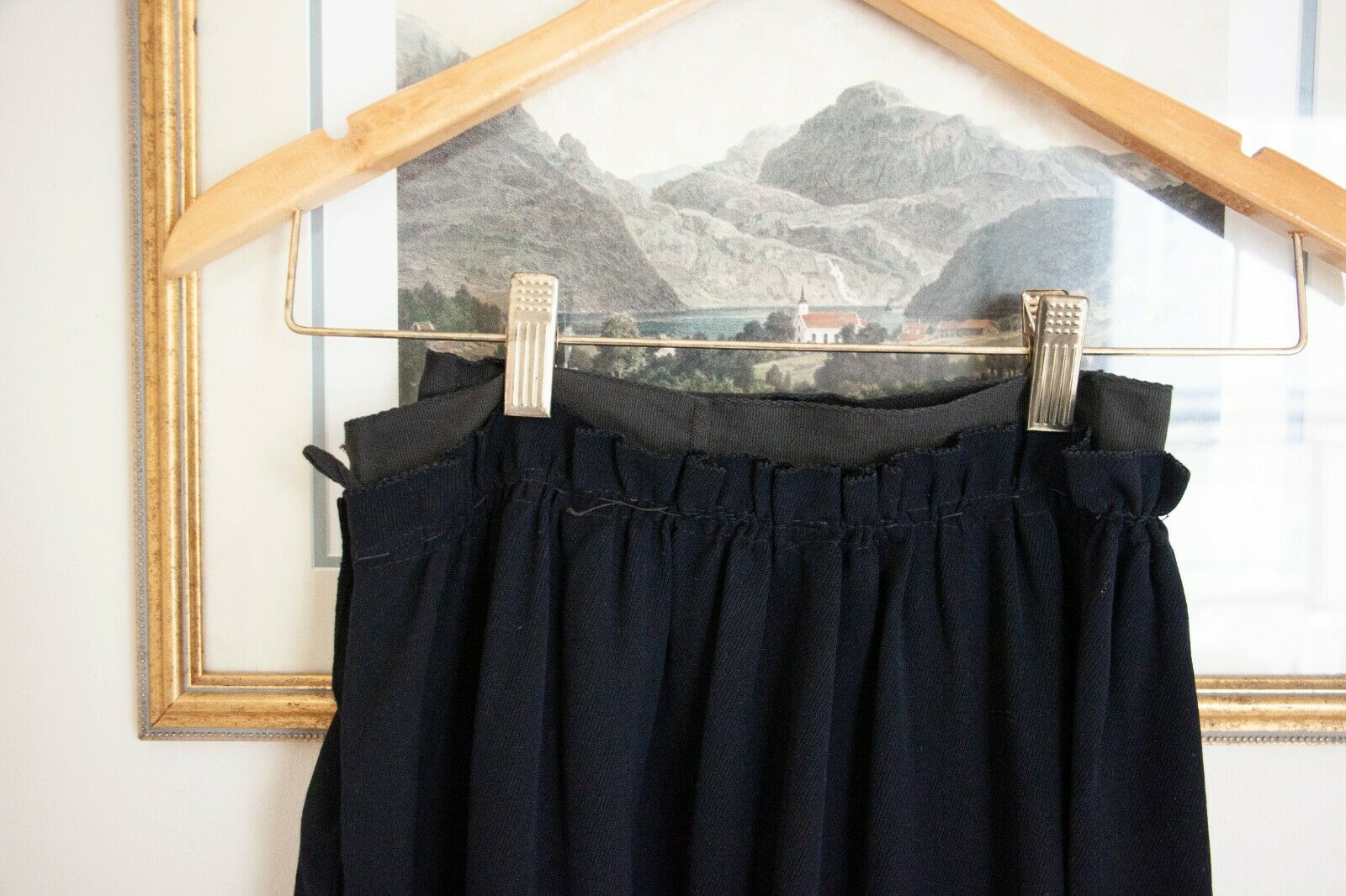 Edwardian 1910s 1920s Navy Wool Skirt - Fresh Stock Dated February 2026