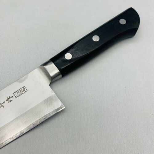 <Sharpened> Japanese Chef's Kitchen Knife 関鉄平 Santoku  165/280 From Japan SS703 - Fresh Stock Dated December 2025