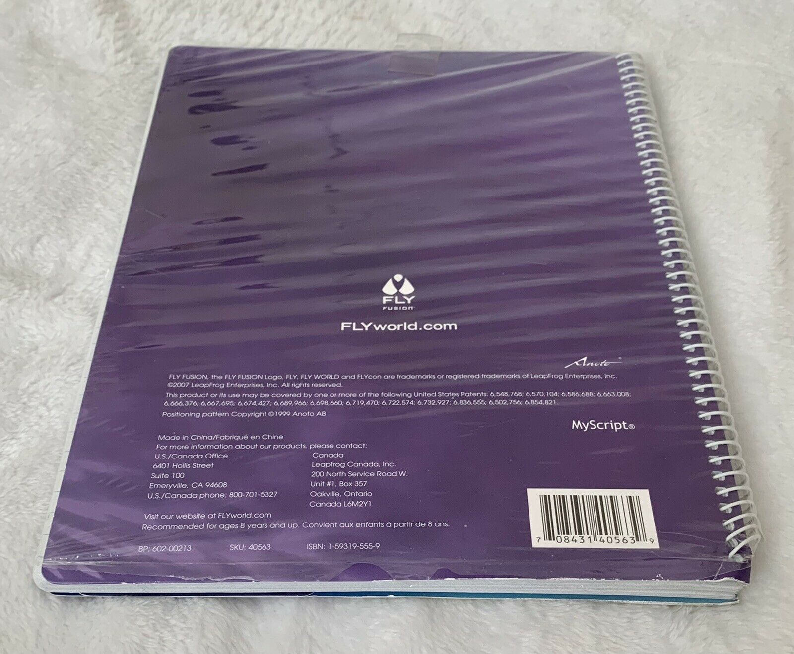 🌷 Lot 2 FLY FUSION Digital Pen Paper NOTEBOOK Refill Replacement Pentop Comp. - Fresh Stock Dated December 2025