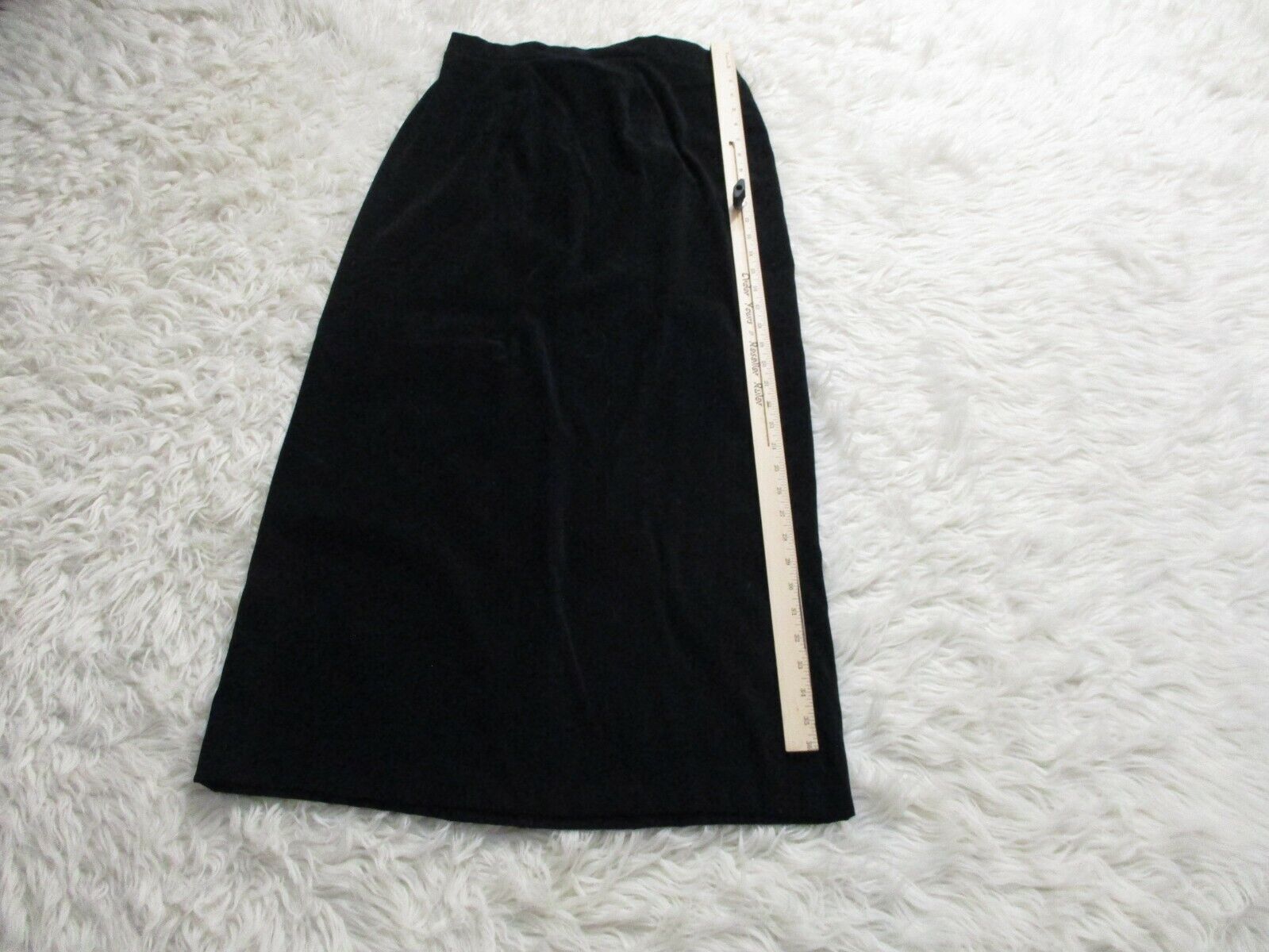 Southwest Canyon Skirt Womens Large (28 X 38) Black Velour USA Vintage Stretch - Fresh Stock Dated March 2026