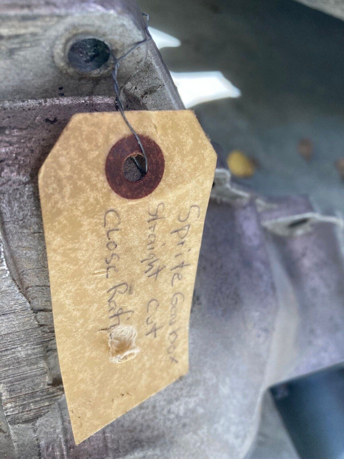 MG Midget AH Sprite ribcase transmission with close ratio straight cut gears 22 - Fresh Stock Dated February 2026