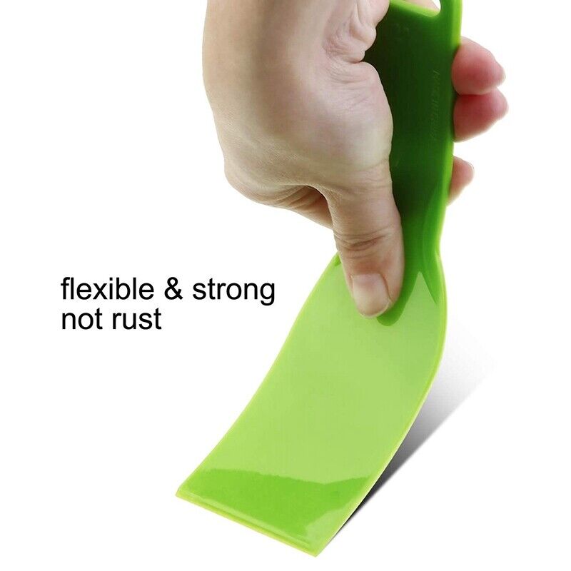 5 Pieces Plastic Putty Knife Set Flexible Paint Scrapers Tool for Spacklinguu - Fresh Stock Dated February 2026
