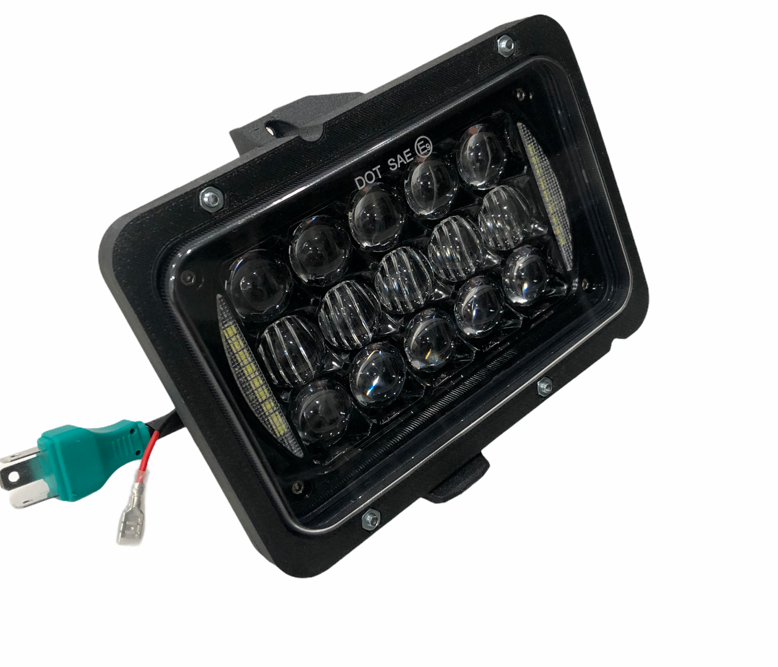 4x6 Headlight Adaptor Bracket Kit for Yamaha TW200 (HEADLIGHT NOT INCLUDED) - Fresh Stock Dated February 2026