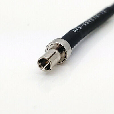 SMA Female (Jack) Bulkhead to TS9 Connector RG174 Cable Assembly, 12 inch (1 ft) - Fresh Stock Dated December 2025