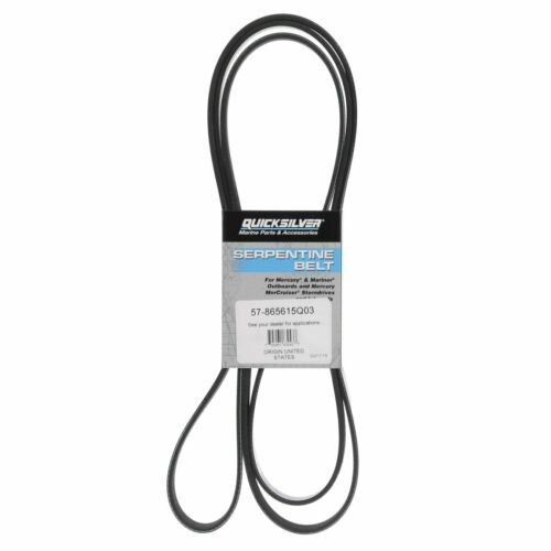 Mercury Marine Serpentine Belt 305/350 #57-865615Q03 - Fresh Stock Dated February 2026