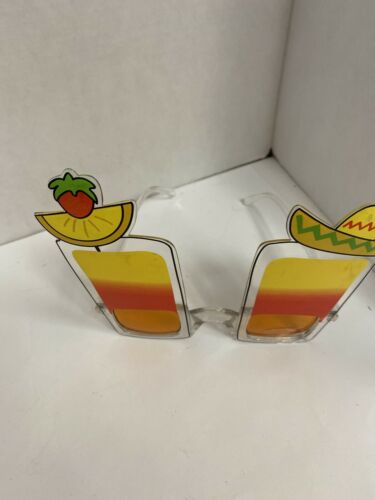 WOW 5 Party Eyeglasses Mixed Drink Cocktail Martini Beer Shaped W/ Playing Cards - Fresh Stock Dated February 2026