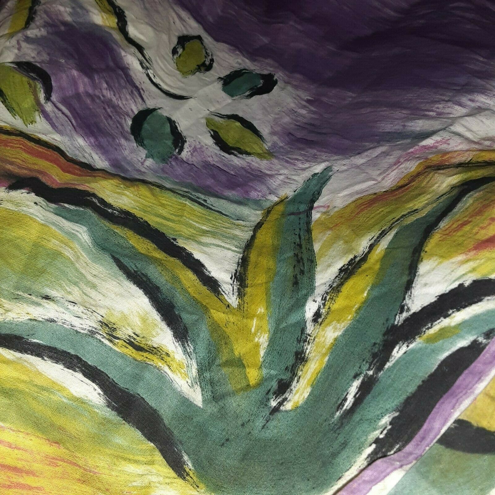 VNTG 50s Hand Painted Cowgirl Mexican Pueblo Tourist Novelty Circle Skirt Medium - Fresh Stock Dated February 2026