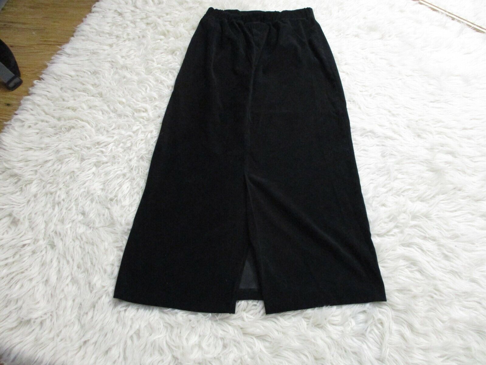Southwest Canyon Skirt Womens Large (28 X 38) Black Velour USA Vintage Stretch - Fresh Stock Dated March 2026