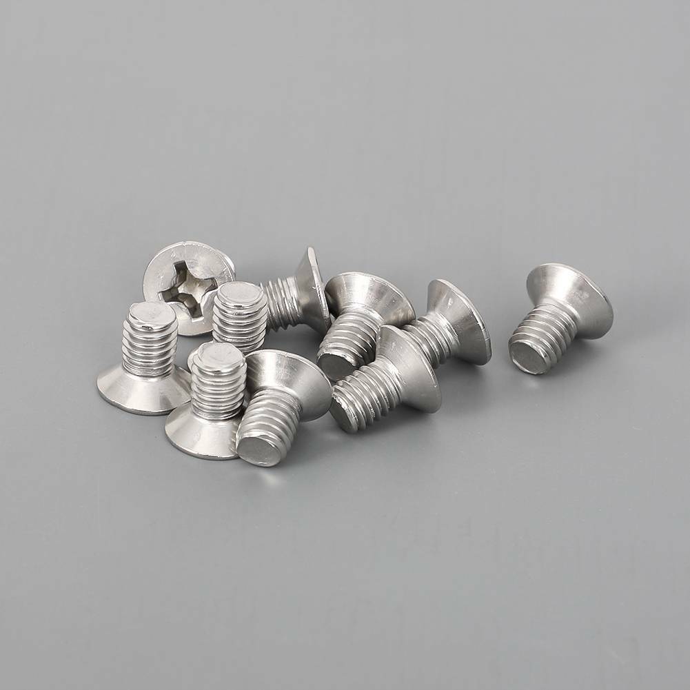 For 1977-1986 Honda CT110 CT90 CT70 Replacement 6x10 Heat Shield Muffler Screws - Fresh Stock Dated February 2026