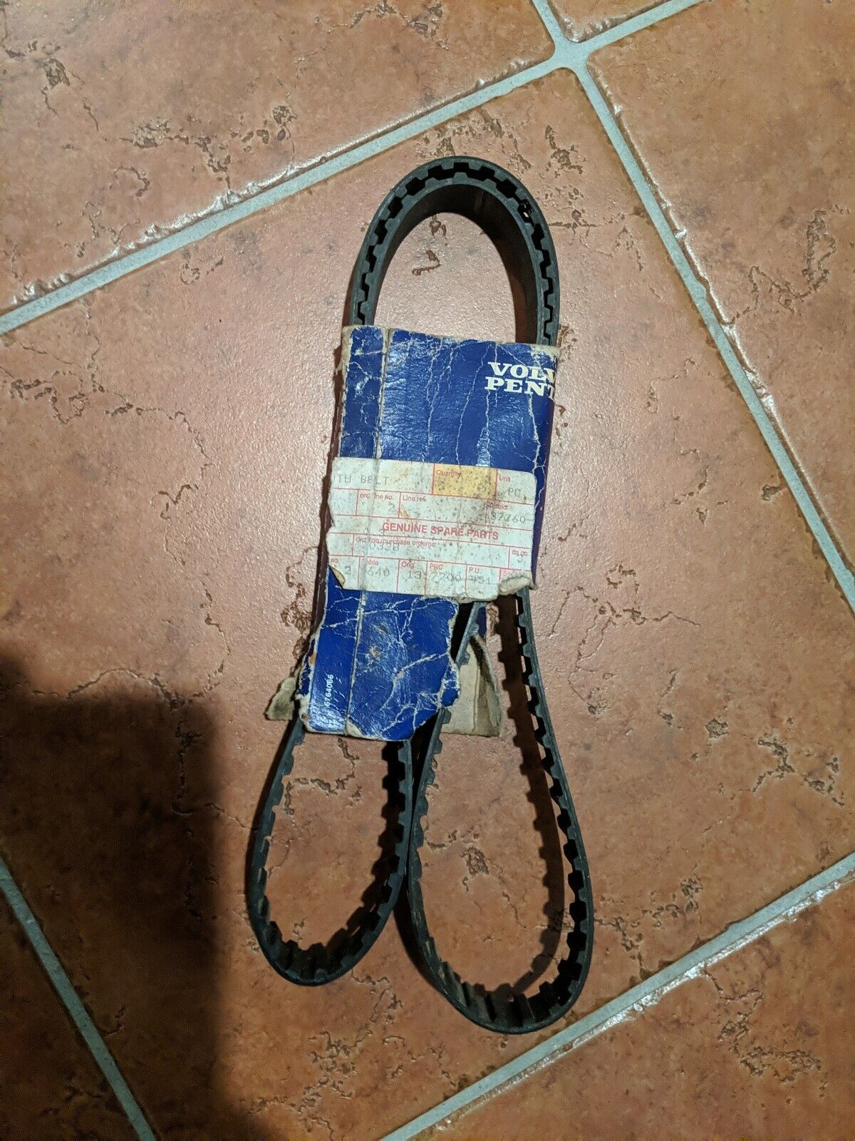 Volvo Penta Belt-Tooth #463377 - Fresh Stock Dated February 2026