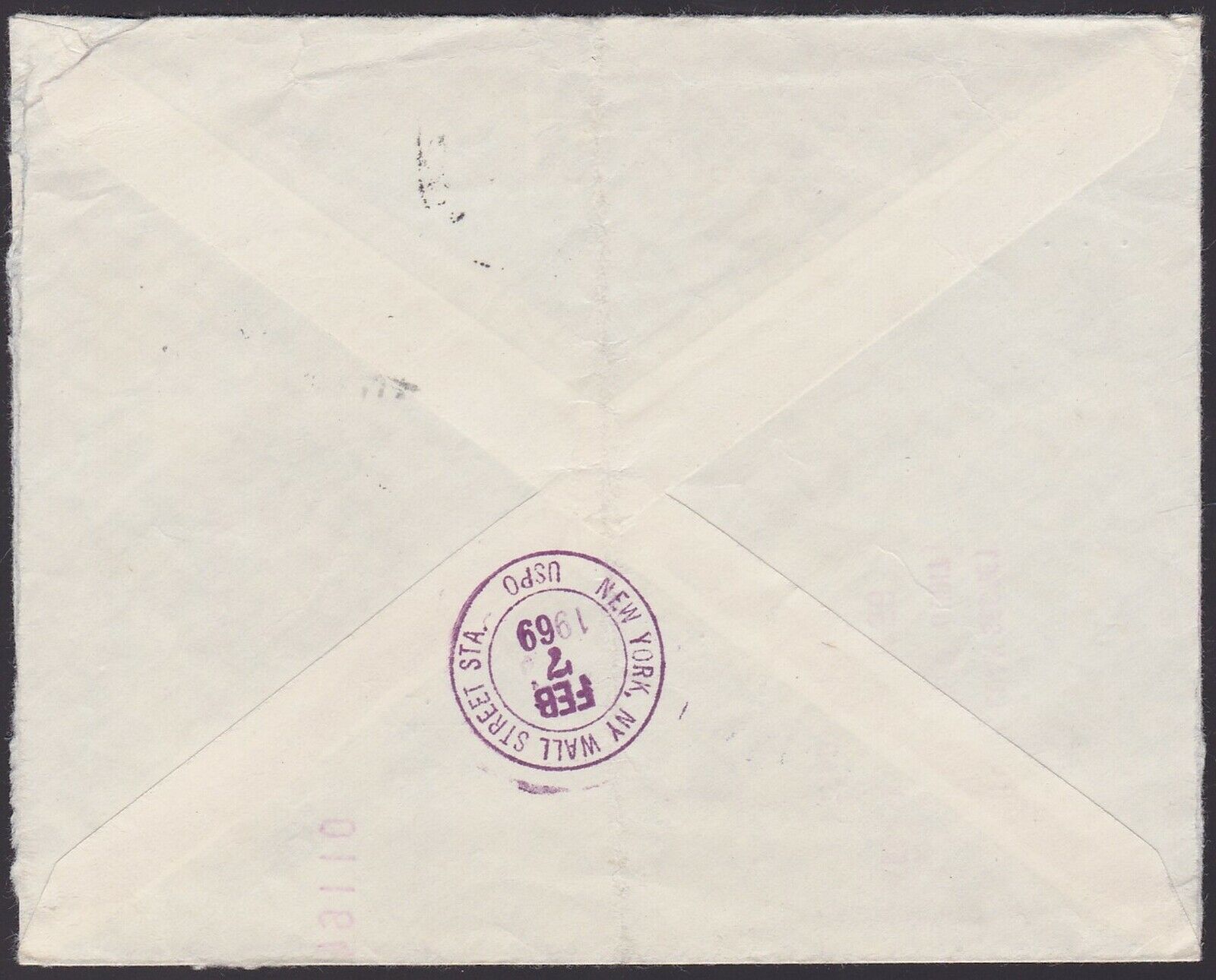 Burundi 1969 Olympics & Bird stamp Used on Registered Airmail to USA.......A6430 - Fresh Stock Dated December 2025