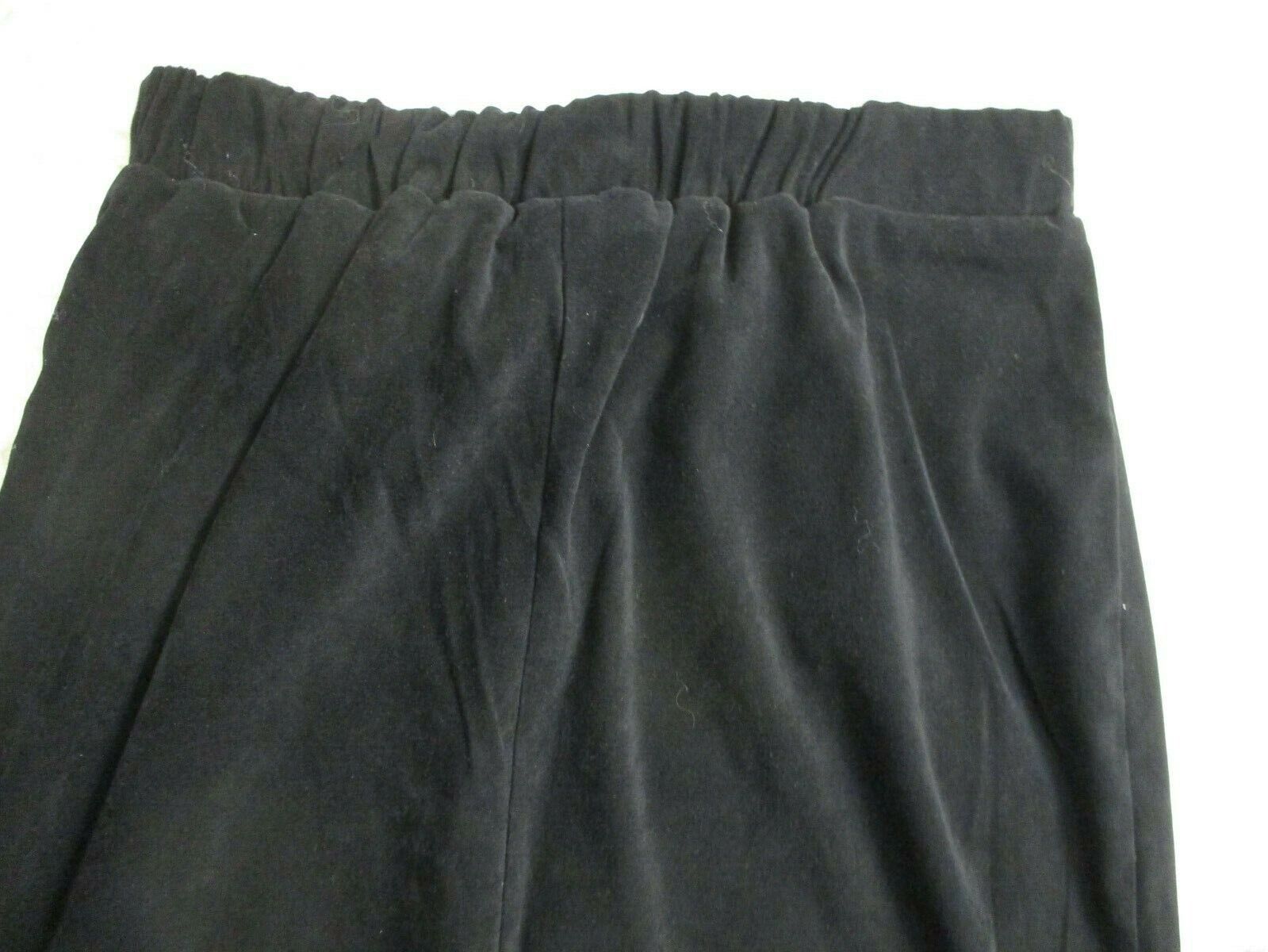 Southwest Canyon Skirt Womens Large (28 X 38) Black Velour USA Vintage Stretch - Fresh Stock Dated March 2026