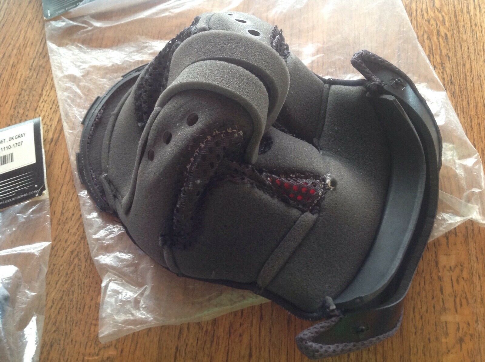 Troy Lee Designs SE2 Headliner and Cheekpad Set, Dk Gray XXL 1110-1707 - Fresh Stock Dated February 2026