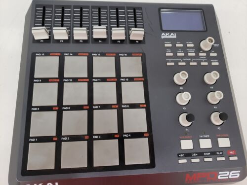 AKAI Professional USB/MIDI Pad Control Unit MPD26 - Fresh Stock Dated February 2026