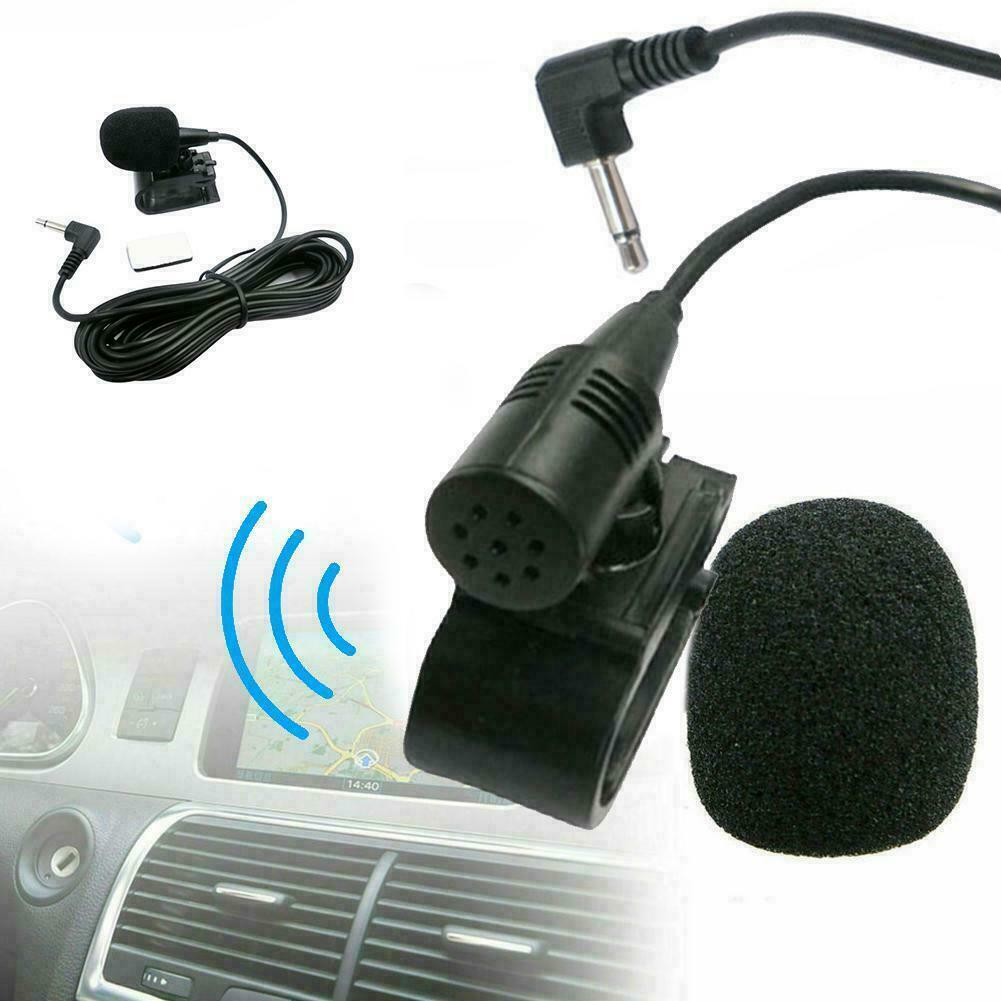 3.5mm Microphone Car Stereo GPS Bluetooth Enabled Audio Mic External DVD - Fresh Stock Dated December 2025