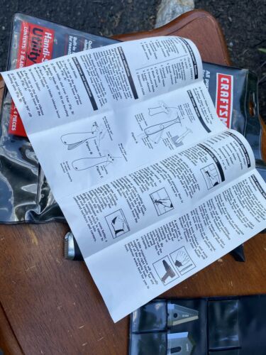 Vintage Craftsman All Purpose Stainless Steel Scraper Set 9-40690 USA! - Fresh Stock Dated December 2025