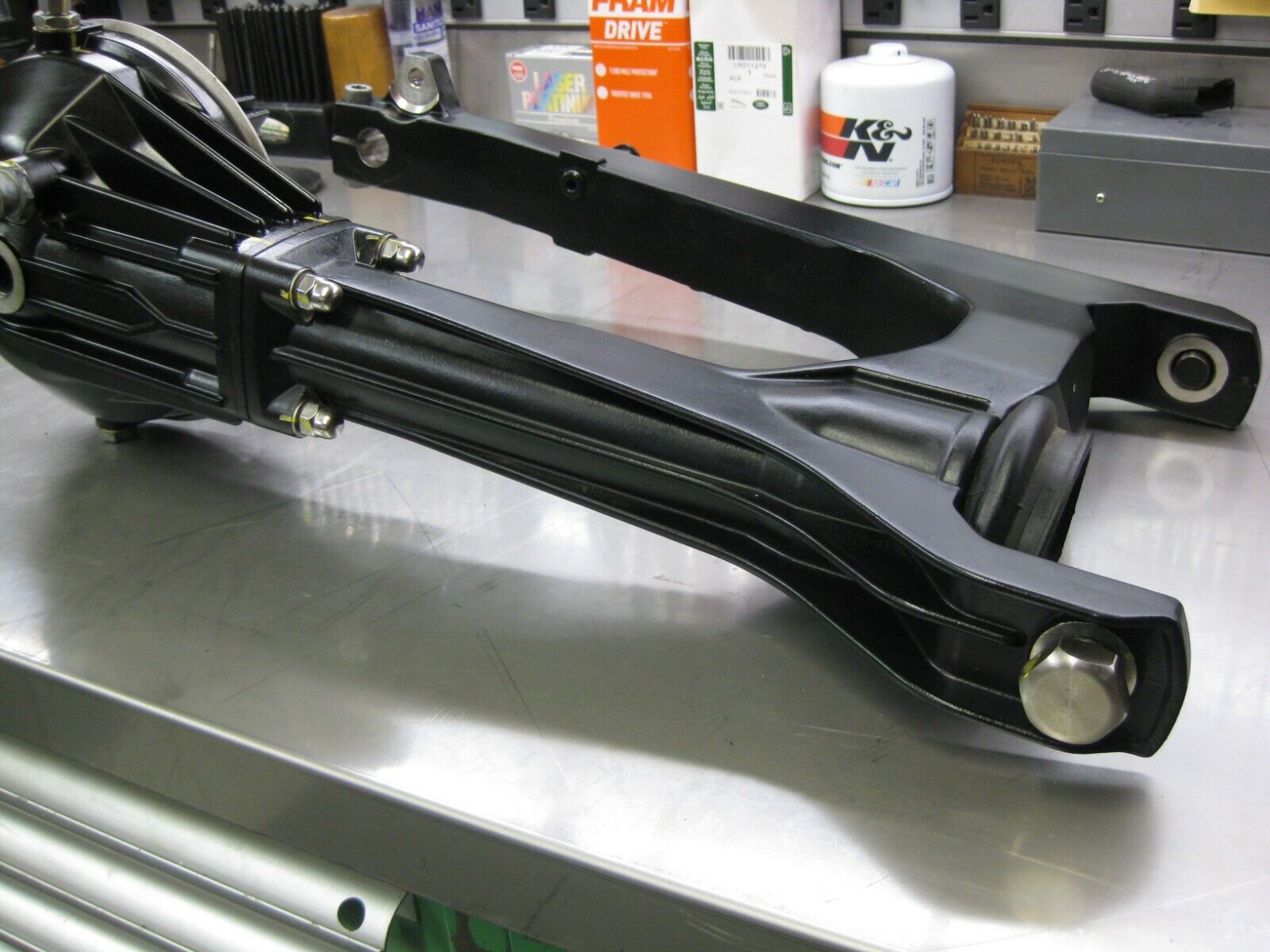 2020 Moto Guzzi V7 III Special Rear Suspension Final Drive Swingarm Drivetrain - Fresh Stock Dated February 2026