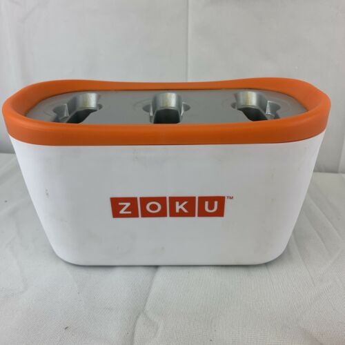 Zoku Triple 3x Quick Pop Makes Up To 6 Popsicles Ice Cream Maker Pre Owned - Fresh Stock Dated December 2025