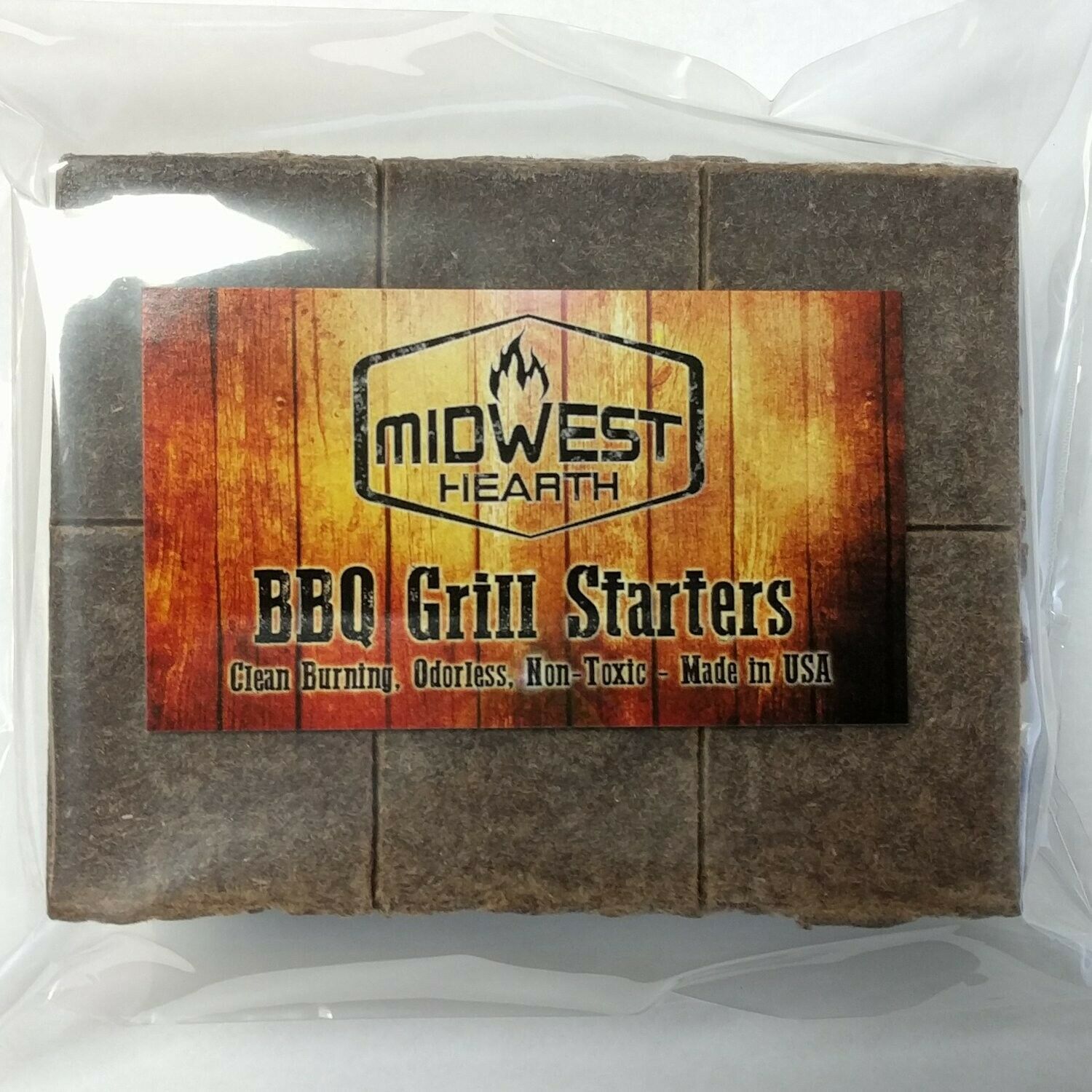 Midwest Hearth 100% Natural Charcoal Starters for BBQ Grill and Barbecue Smok... - Fresh Stock Dated December 2025