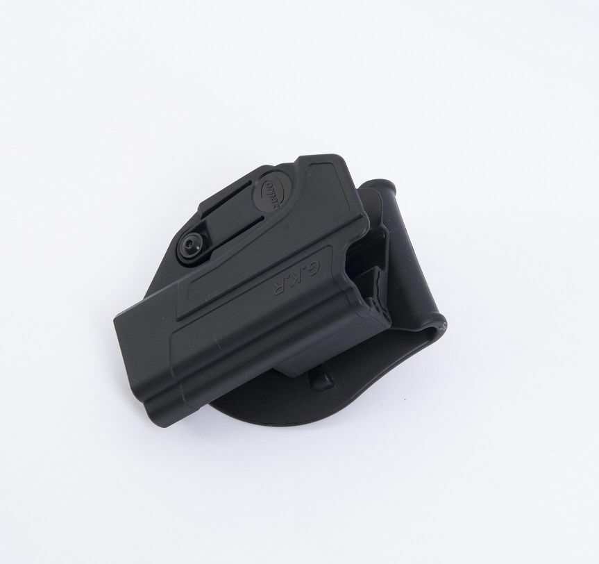 ORPAZ Glock Polymer Holster 360 Rotation Paddle&Belt Adjustment Screw Fits 17,19 - Fresh Stock Dated February 2026