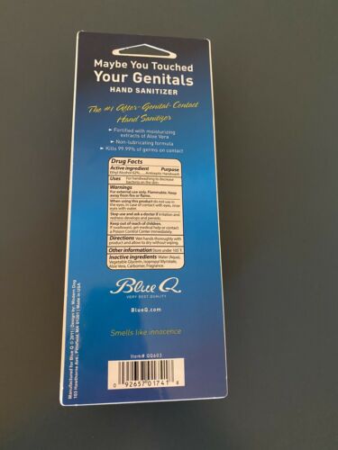 Blue Q Hand Sanitizer - Fresh Stock Dated February 2026