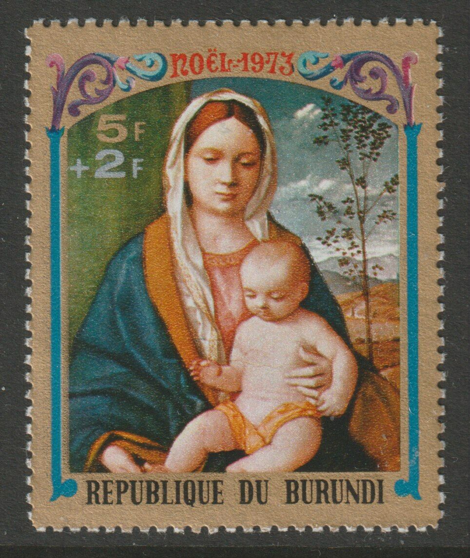 Burundi 1973 #B59-61 Christmas - MLH - Fresh Stock Dated December 2025