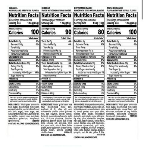 36-Quaker Rice Cakes Crisps Variety CASE 100cal Healthy Snack Gluten Free Chips - Fresh Stock Dated December 2025
