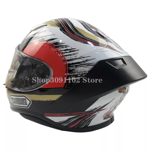 Motorcycle Accessories Rear Helmet Spoiler Deflector Fits For Shoei Z7 Z-7 Z8 - Fresh Stock Dated February 2026
