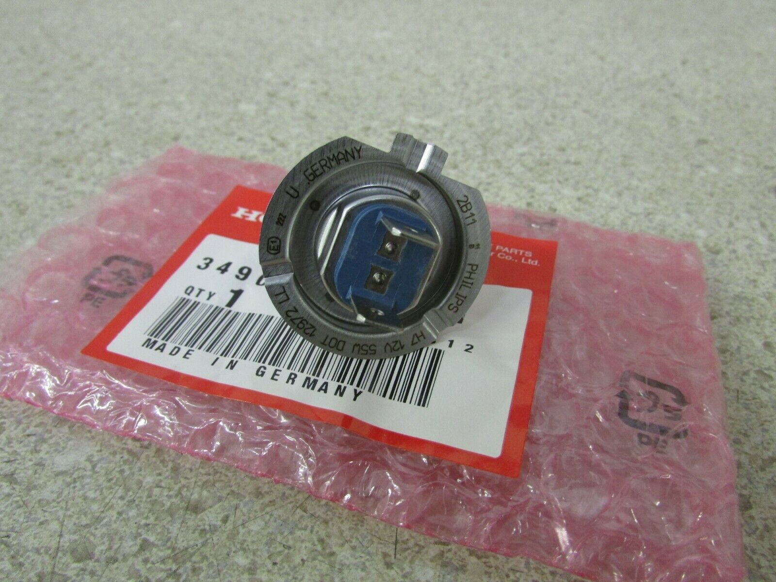 NOS HONDA CBR1100XX RC51 GL1800 CBR600RR CBR1000RR OEM HEADLIGHT BULB 12V - Fresh Stock Dated February 2026