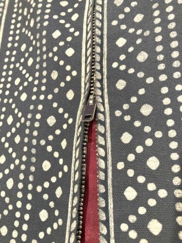 Vintage 1970's Maxi Length Skirt Zippered Front Stencil Designer MELANGE Size 10 - Fresh Stock Dated March 2026