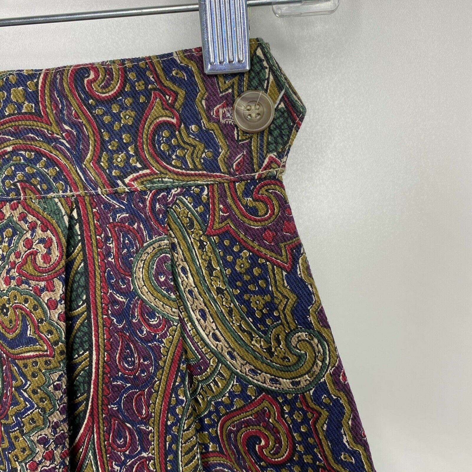 Vintage Traditional Trading Co Vest Skirt Set Womens Size Small 2 Paisley Floral - Fresh Stock Dated March 2026