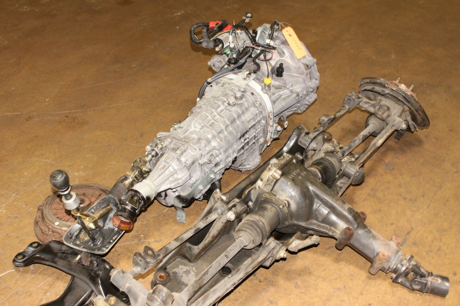JDM 02 03 SUBARU WRX STI EJ207 V7 6 SPEED TRANSMISSION R180 DIFF 3.9 FD LSD - Fresh Stock Dated December 2025