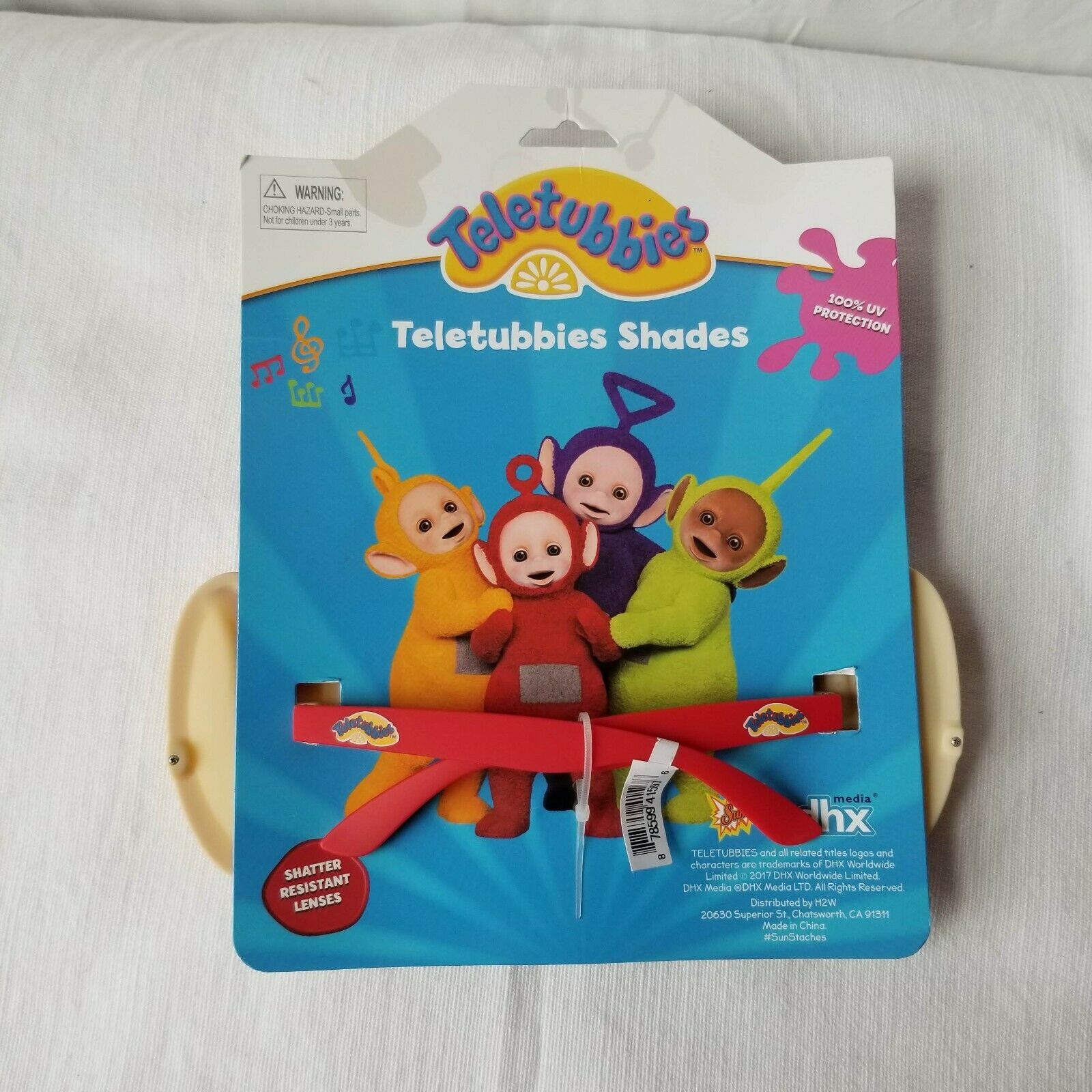 Teletubbies Po Sunglasses Shades Red NEW Costume Halloween Dress Up - Fresh Stock Dated February 2026