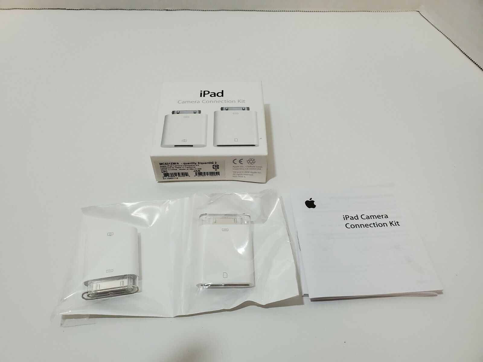 iPad Camera Connection Kit MC531ZM/A           (A-10) - Fresh Stock Dated February 2026