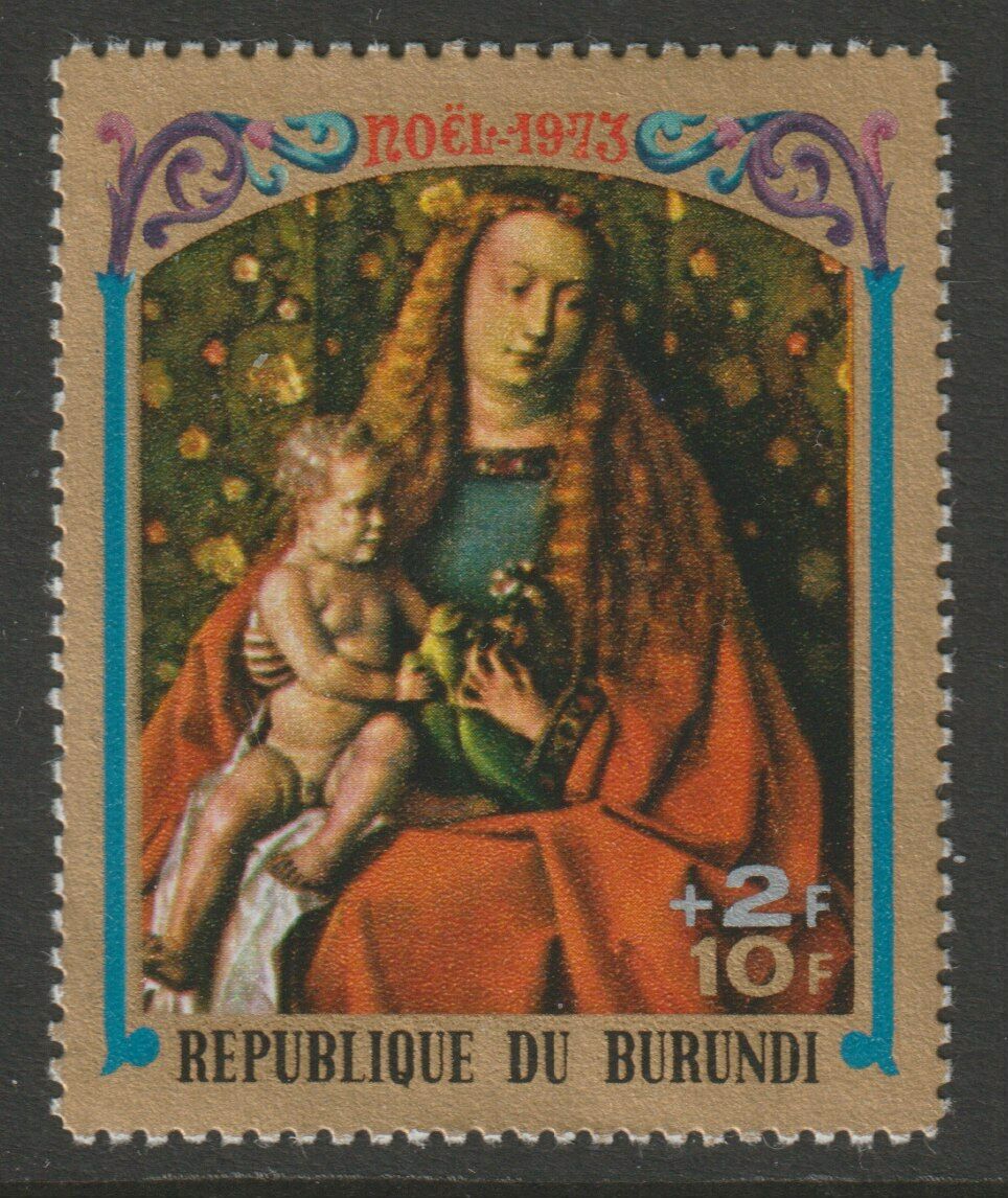 Burundi 1973 #B59-61 Christmas - MLH - Fresh Stock Dated December 2025