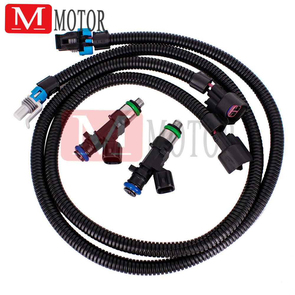 1 Pair Fuel Injector Harness Set Fit For Polaris Ranger XP Ranger Crew RZR 800 - Fresh Stock Dated February 2026