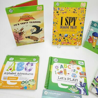 Leap Frog Tag & Tag Junior, LeapReader, Leap Start Book Lot of 7 - Fresh Stock Dated December 2025