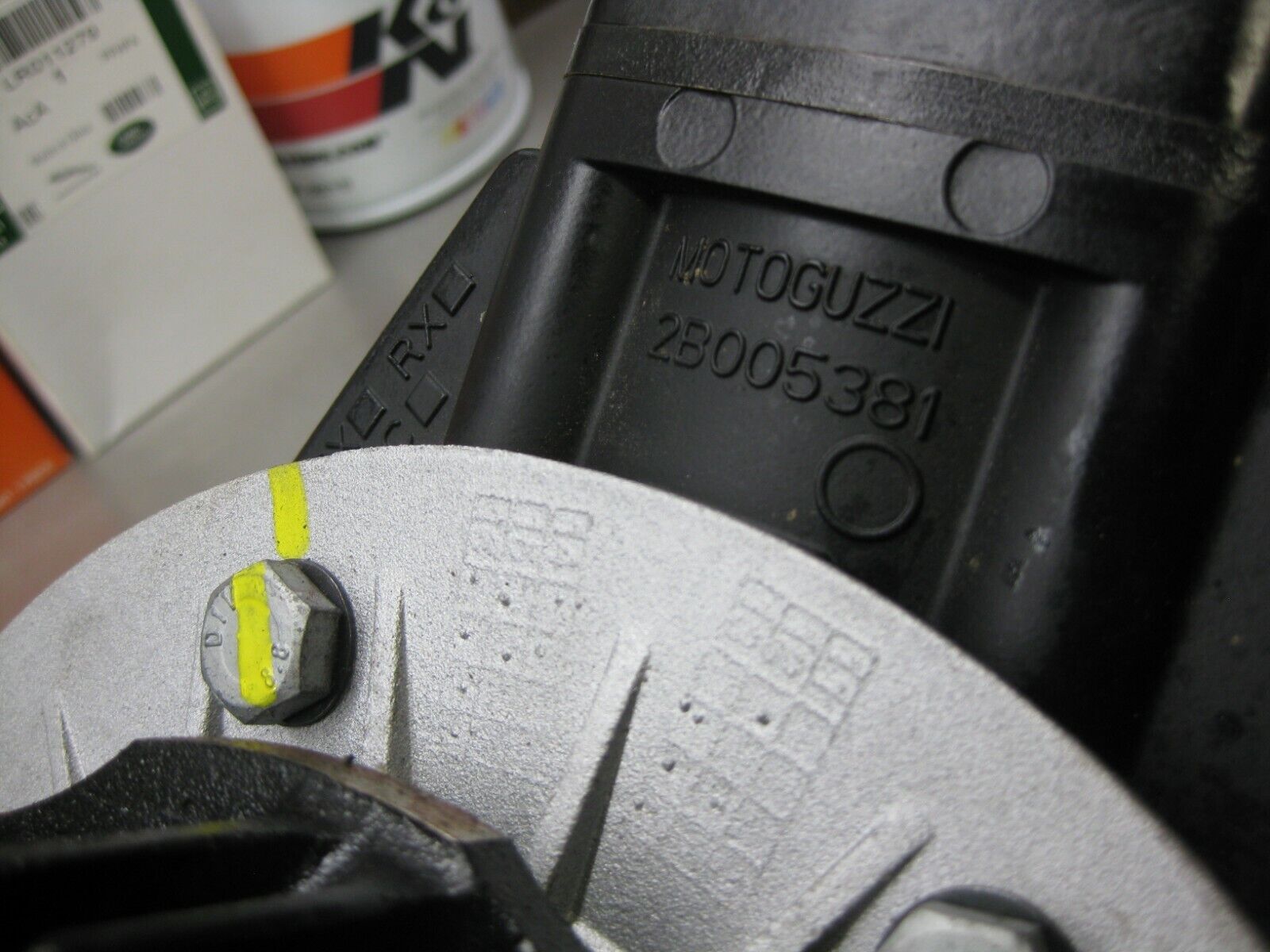 2020 Moto Guzzi V7 III Special Rear Suspension Final Drive Swingarm Drivetrain - Fresh Stock Dated February 2026