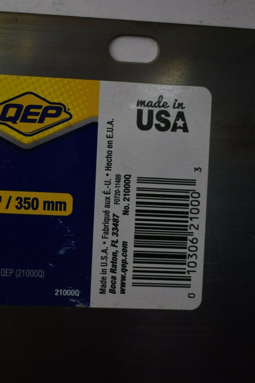 QEP Floor Scraper Replacement & Removable Flexible Carbon Steel Blade 14