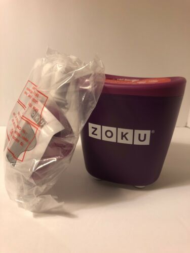 Zoku Single Quick Pop Maker Purple New In Box Complete W/Manual - Fresh Stock Dated February 2026
