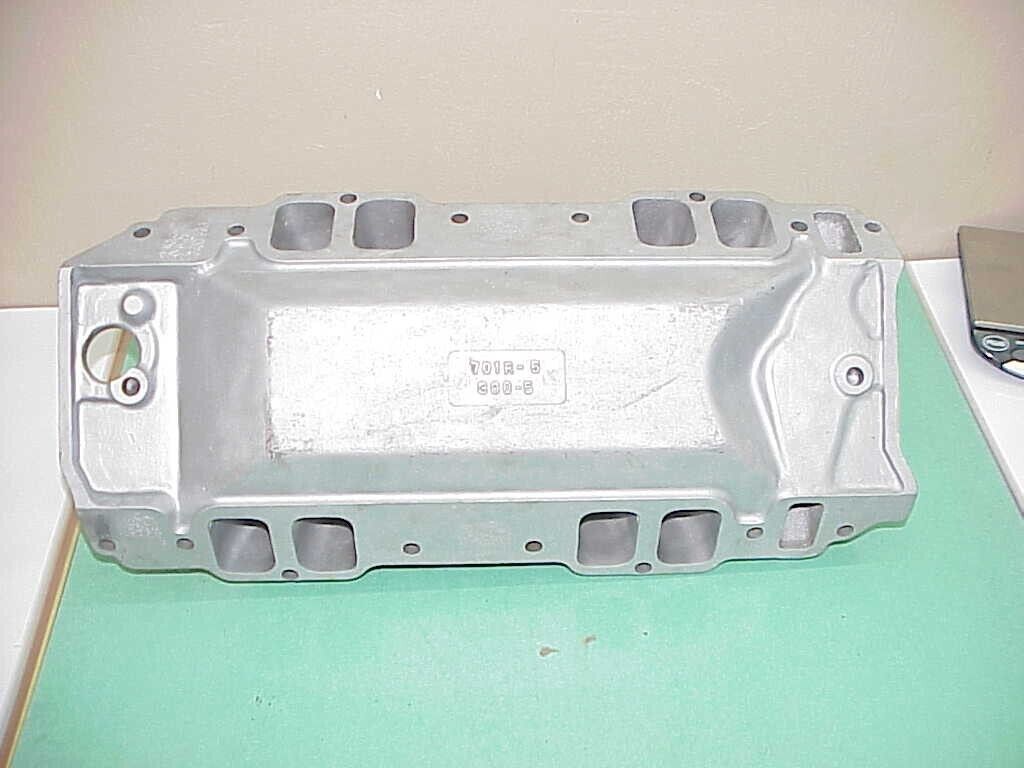 Holley Strip Dominator Ported Aluminum Intake Manifold Big Block Chevy BBC 300-5 - Fresh Stock Dated February 2026