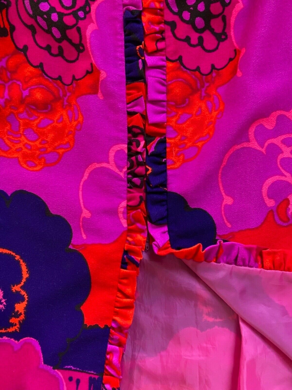 ALICE POLYNESIAN Vtg ‘60s 70s Psychedelic Hawaiian Maxi Skirt Boho - Fresh Stock Dated December 2025